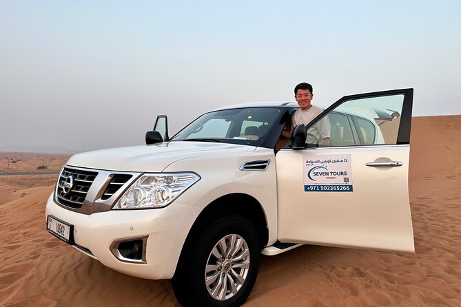 Dubai Desert Safari With Camel Ride Sand Board & BBQ Dinner - Henna Painting and Shisha Enjoyment