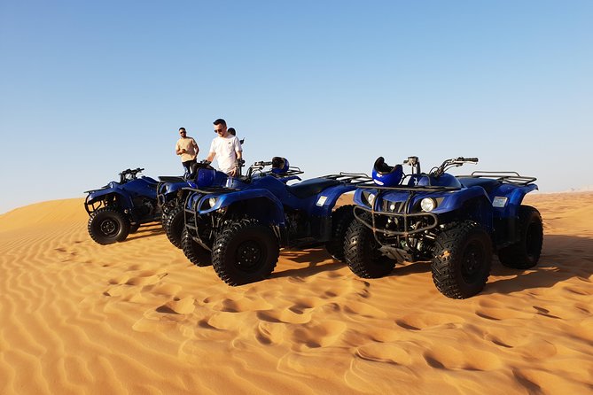 Dubai: Red Dune ATV, Sandsurf, Camels, Stargazing & Camp Dinner - Cultural Experiences