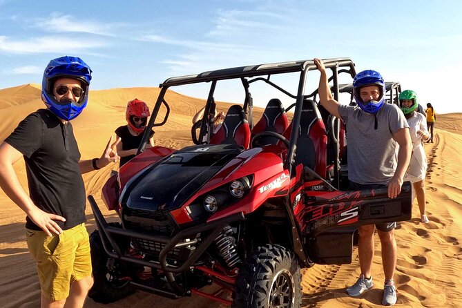 Dubai Red Dune Desert Safari, Buggy Ride & BBQ Buffet Dinner - Thrilling Dune Bashing Ride