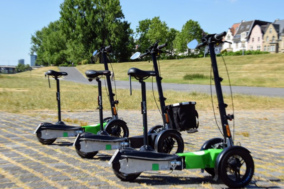 Düsseldorf: E-Scooter City Tour - Frequently Asked Questions