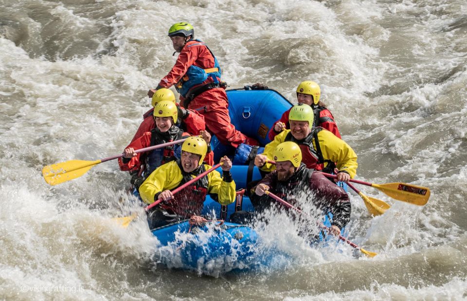 East Glacial River Whitewater Rafting - Qualified Raft Guides and Safety