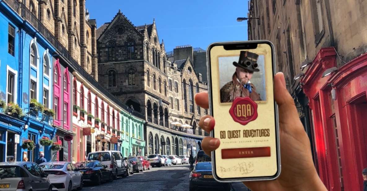 Edinburgh: Self-Guided Walk & Interactive Treasure Hunt - Leaderboard and Ranking System