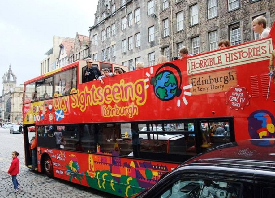 Edinburgh: the Royal City Tour From London - Sightseeing Open-Top Tour