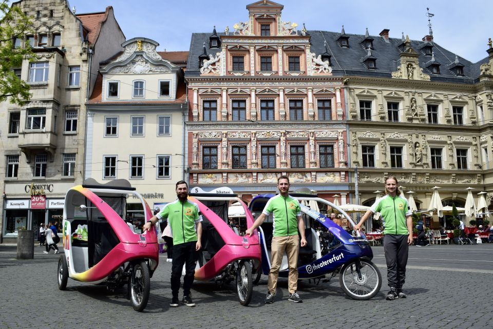 Erfurt: Private Guided Classic Old Town E-Rickshaw Tour - Exploring Erfurts Historic Sights