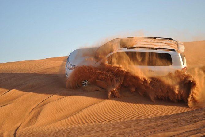 Evening Red Dunes Desert Safari Private Only Dune Bashing - Refreshments and Dinner Included