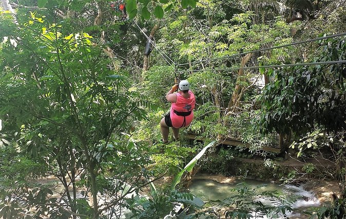 Falls Flyer Zipline and Dunns River Falls Adventure Tour From Kingston - Booking and Cancellation