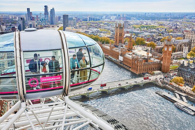 Five Attraction Pass Including Madame Tussauds & the London Eye - Coca-Cola London Eye