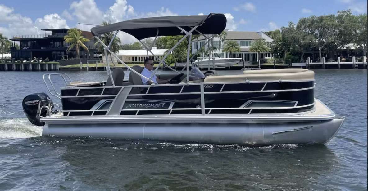 Fort Lauderdale: 12 People Private Pontoon Rental - Captain Services and Costs