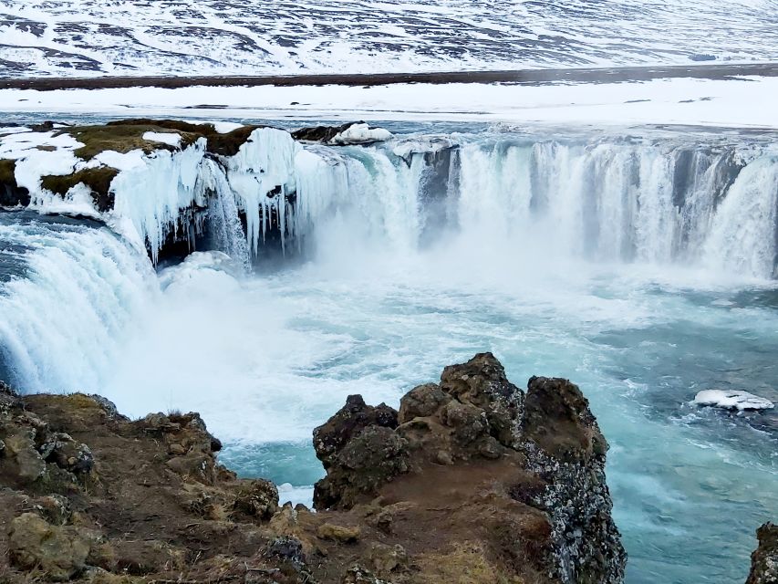 From Akureyri: Hverir and Lake Myvatn Geothermal Baths Tour - Lunch Break and Dimmuborgir Views