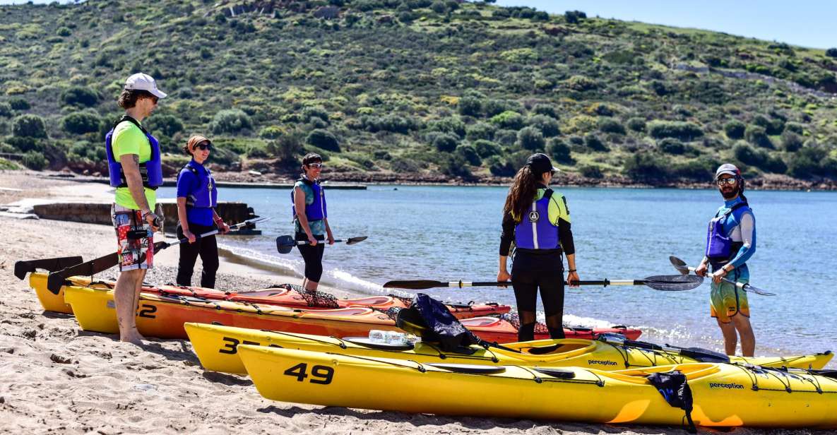 From Athens: Cape Sounion Guided Kayaking Tour With Lunch - Exploring Temple of Poseidon