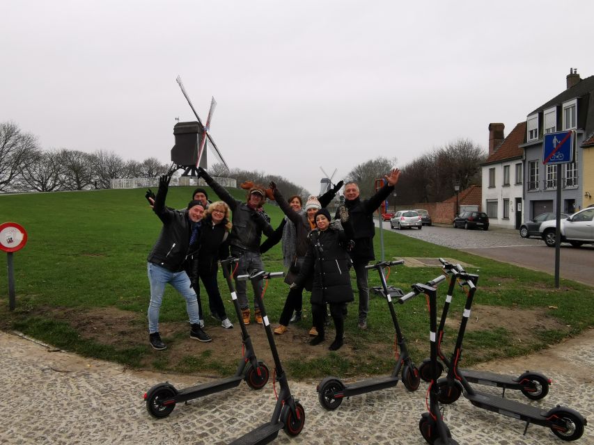 From Bruges to Damme: Private Electric Scooter Tour - Visiting Landmarks in Damme