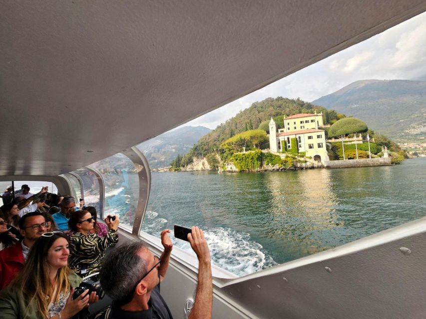 From Como: Lugano and Bellagio With Enchanting Boat Cruise - Scenic Boat Cruise on Lake Como