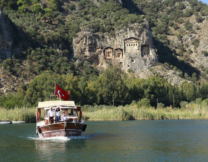 From Fethiye: Dalyan Day Trip With Mud Bath and Turtle Beach - Sulfur Mud Pools