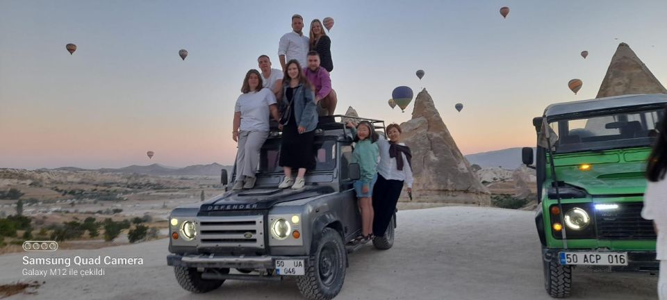 From Goreme: Cappadocia Jeep Safari Tour - Scenic Highlights: Rose & Red Valley