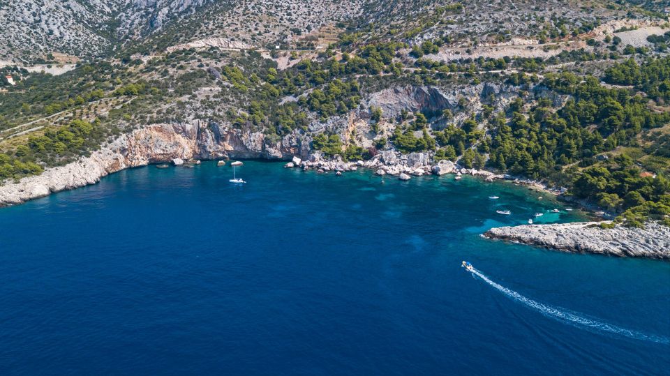 From Hvar: Hvar South and Pakleni Islands Private Boat Tour - Red Rocks