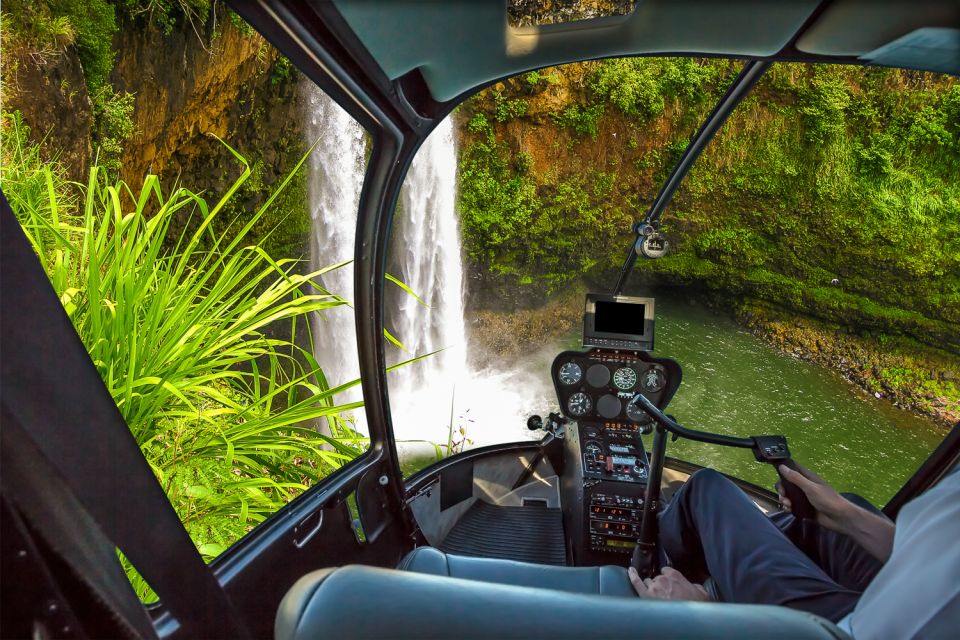 From Lihue: Kauai Sightseeing Helicopter Flight - Landing at Olokeke Canyon