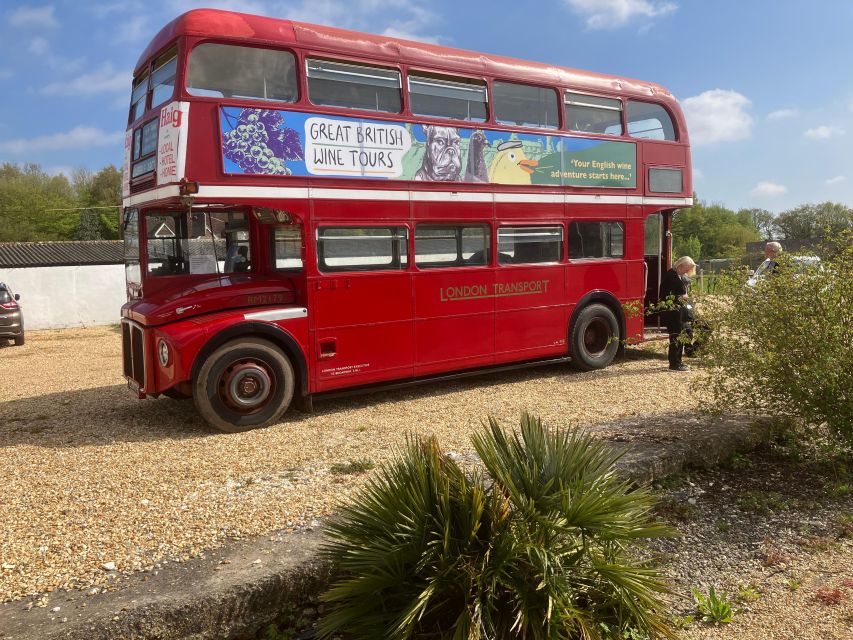 From London: Vintage Bus Wine Tour With Return Train Tickets - Tutored Wine Tastings