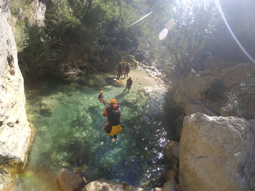 From Marbella: Canyoning in Guadalmina - Experience Highlights