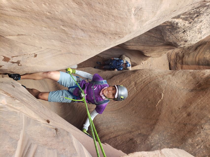 From Moab: Half-Day Canyoneering Adventure in Entrajo Canyon - Duration and Cancellation Policy