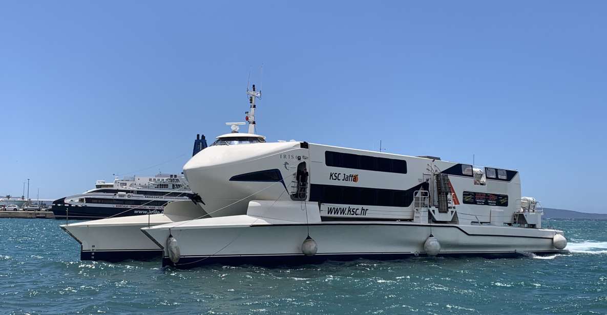 From Split: Ferry Transfer to Bol on Brac Island - Availability Check