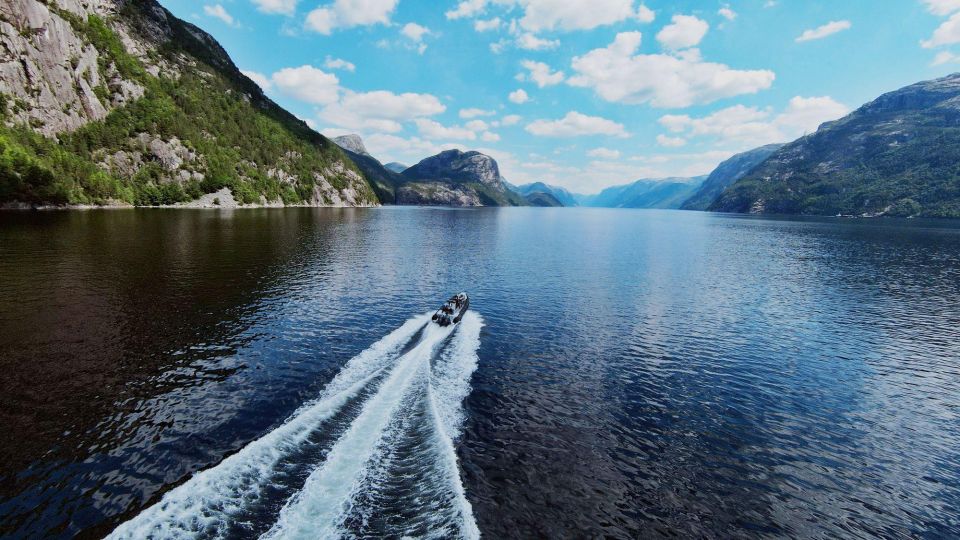 From Stavanger: Lysefjord Sightseeing RIB Boat Tour - Meeting Point Location