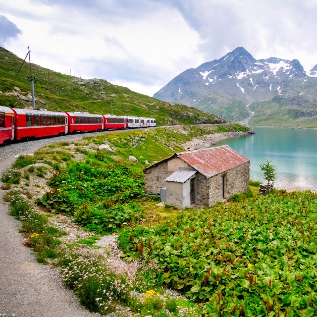 From Tirano: Bernina Train to St. Moritz - Ticket Highlights