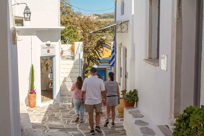 Full Day Bus Tour in Paros and Antiparos Islands From Paros - Time on Island Beaches