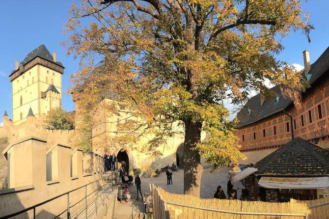 Full-Day Countryside Bike Tour to Karlstejn Castle - Guided Tour and Stops