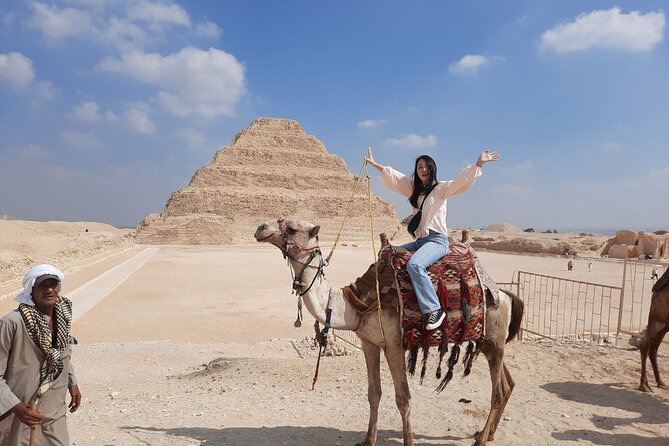 Full-Day Private Tour Giza Pyramids Saqqara and Memphis ( Included BBQ Lunch ) - Confirmation and Accessibility Information