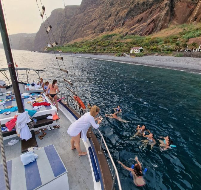 Funchal: Sunset Tour on Traditional Madeiran Boat W/ Drinks - Snorkeling in Crystal Waters