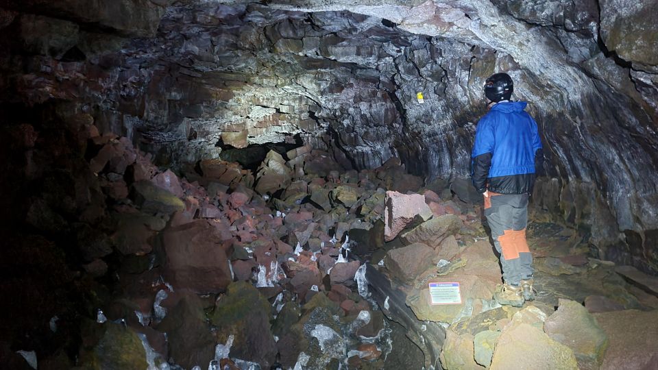 Geological Lava Tunnel Adventure - Arnarker Cave - Exploration and Learning Experience