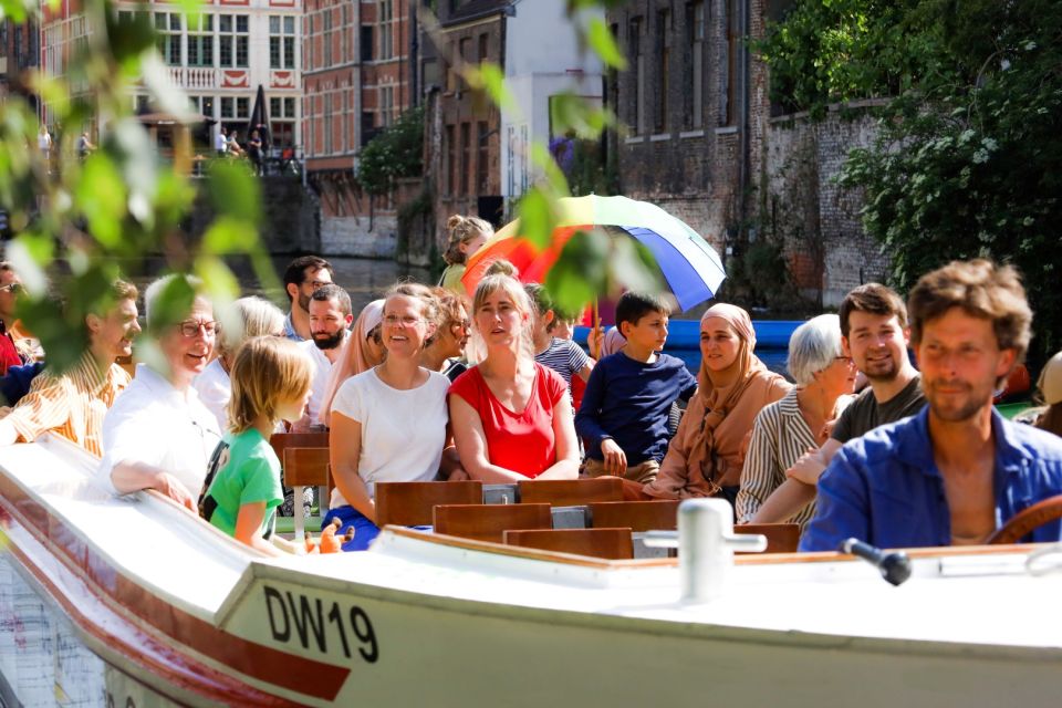 Ghent: Medieval Center Guided Boat Tour - Exploring Ghents Medieval Harbor