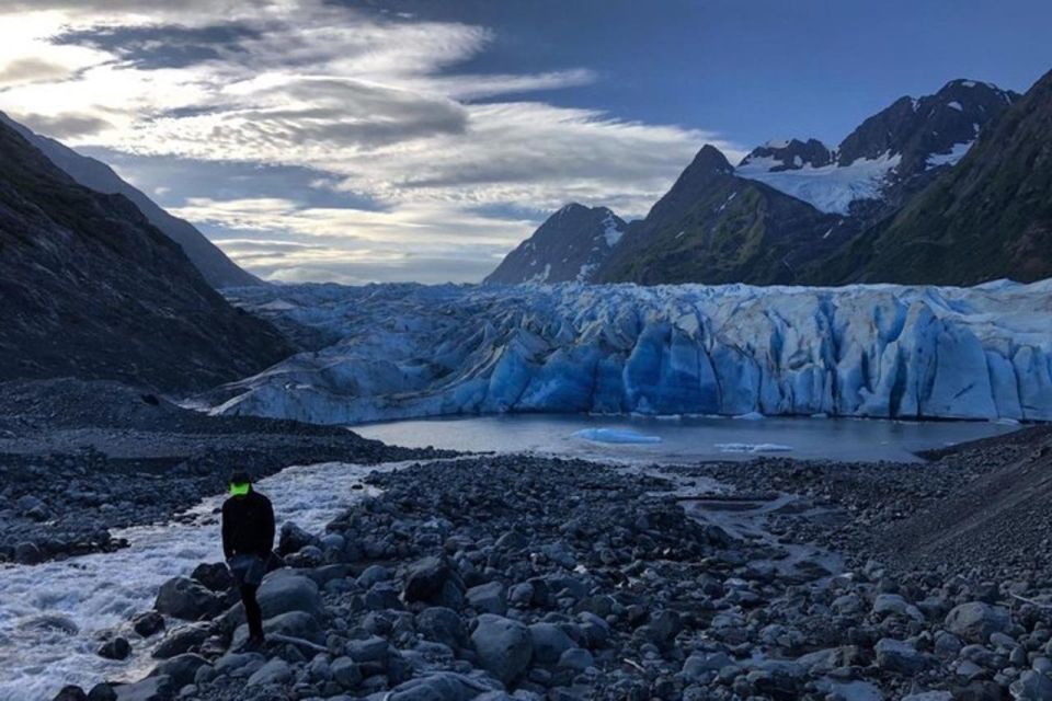 Girdwood: Helicopter Glacier Blue Kayak & Grandview Tour - Scenic Train Ride to Grandview