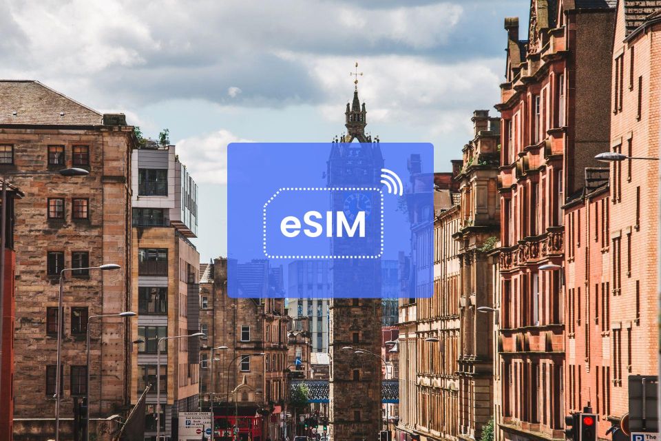 Glasgow: Uk/ Europe Esim Roaming Mobile Data Plan - Data Usage and Limitations