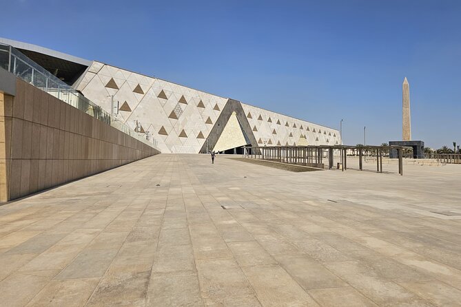 Grand Egyptian Museum, Grand Staircase & Lunch - Museum Highlights