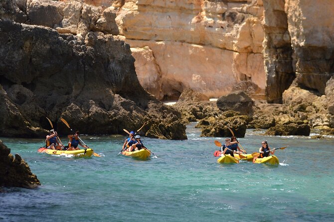 Guided Kayak Tour: Exploring Benagil Caves - Navigating to the Benagil Caves