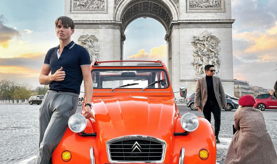 Guided Tour of Paris in Classic Convertible - Professional Photography Opportunities