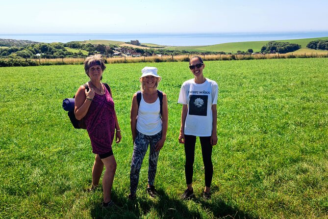 Hiking and Yoga Activity in Brighton - Scenic Countryside and Coastal Views