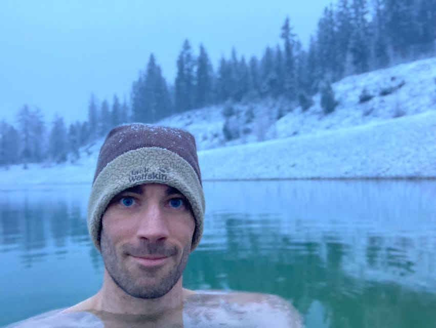 Ice Bathing in the Mountain Lake - Guided Hike