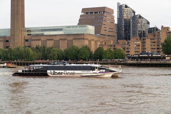 IFS Cloud Cable Car and Uber Boat by Thames Clippers Hop On Hop Off Pass - Scenic River Cruise