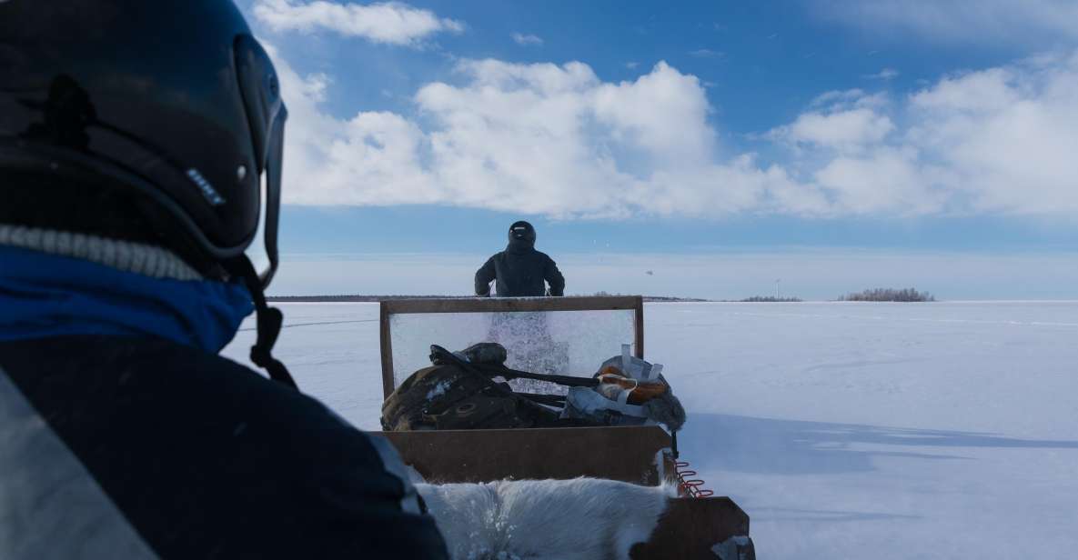 Ii: Fascinating Bait Fishing for Northern Pike on Sea Ice - Snowmobile and Sleigh Transportation