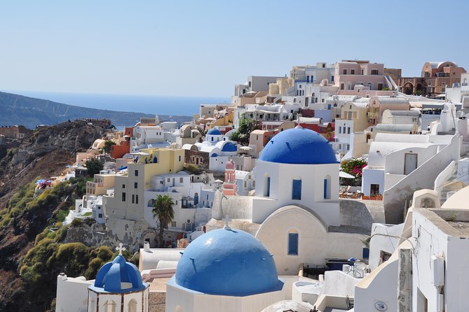 Intimate Santorini - Small Group Shore Excursion and Wine Tasting - Exploring Pyrgos Castle