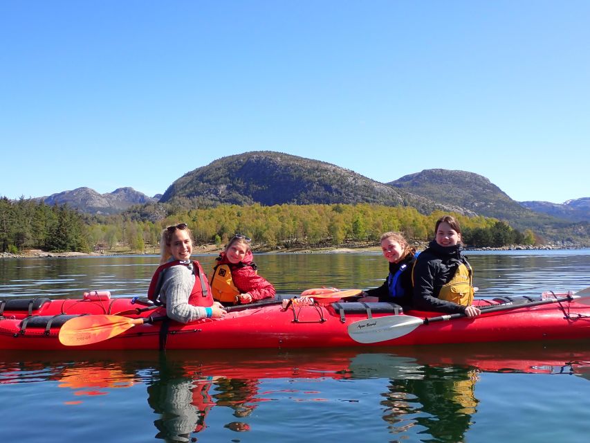 Jørpeland: Guided Fjordtour Kayak - Meeting Point and Directions