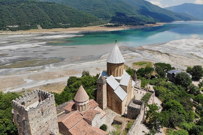 Kazbegi - Across the Caucasus - Visiting the Russian-Georgian Friendship Monument