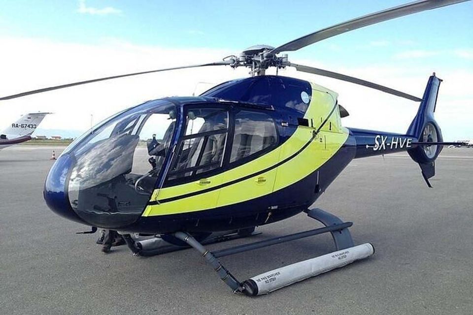 Kea: Private Helicopter Transfer to Athens - Flight Capacity and Requirements