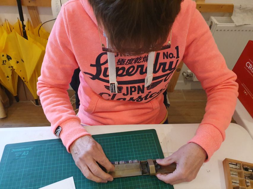 Kildare: Letterpress Printmaking Workshop With Instructor - Workshop Highlights