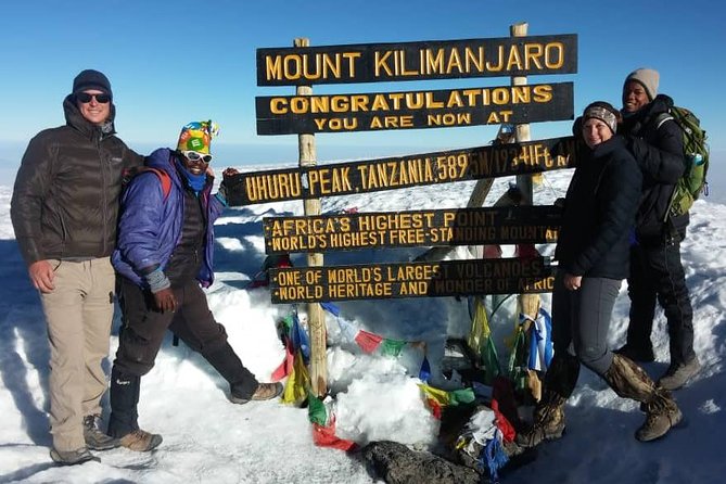 Kilimanjaro Climbing 7 Days Lemosho Route - Private Tour Details