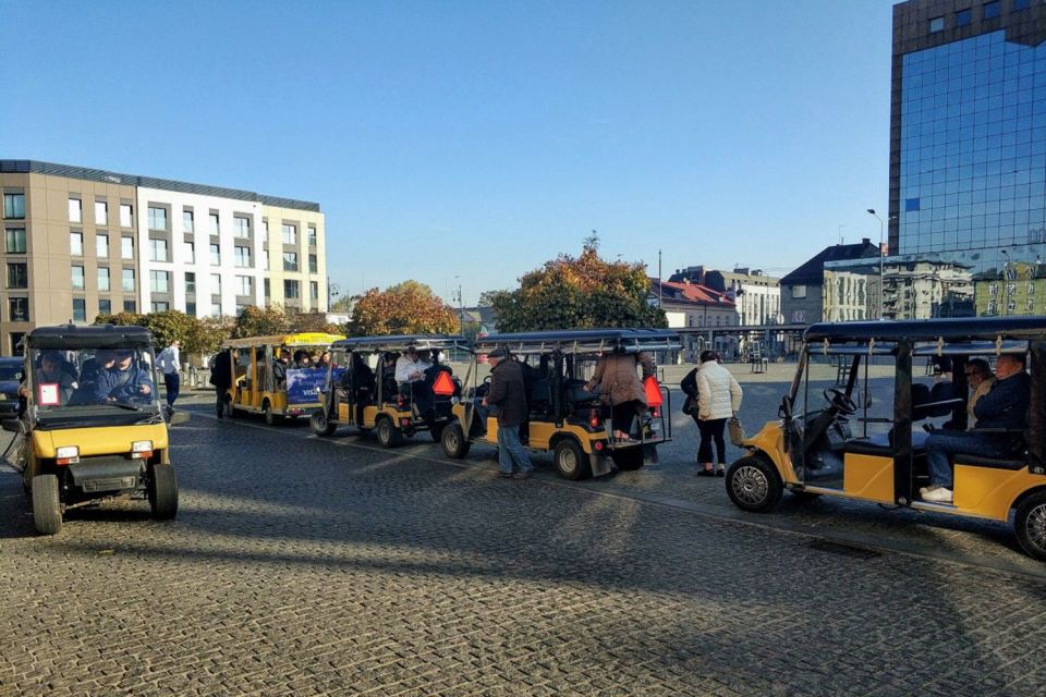 Krakow: Old Town, Ghetto, and Kazimierz Golf Cart Tour - UNESCO World Heritage Site