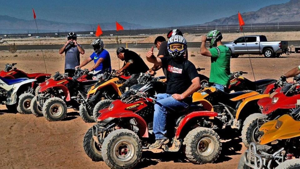 Las Vegas: Amazing Mojave Desert Nellis Dunes ATV Tour. - Booking and Cancellation Details