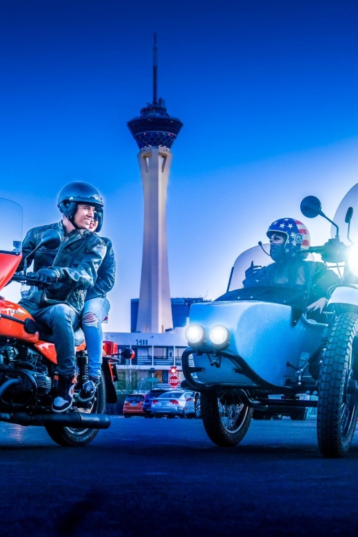 Las Vegas: Sidecar Tour of the Las Vegas Strip by Night - Cruising Down the Neon-Lit Strip